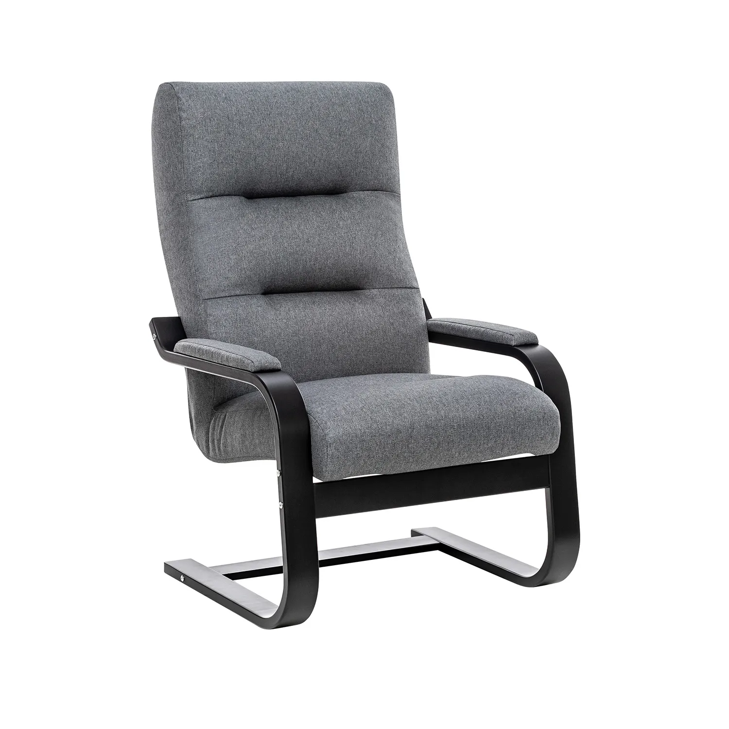 Кресло Leset Оскар (Венге/Malmo 95 (темно-серый))