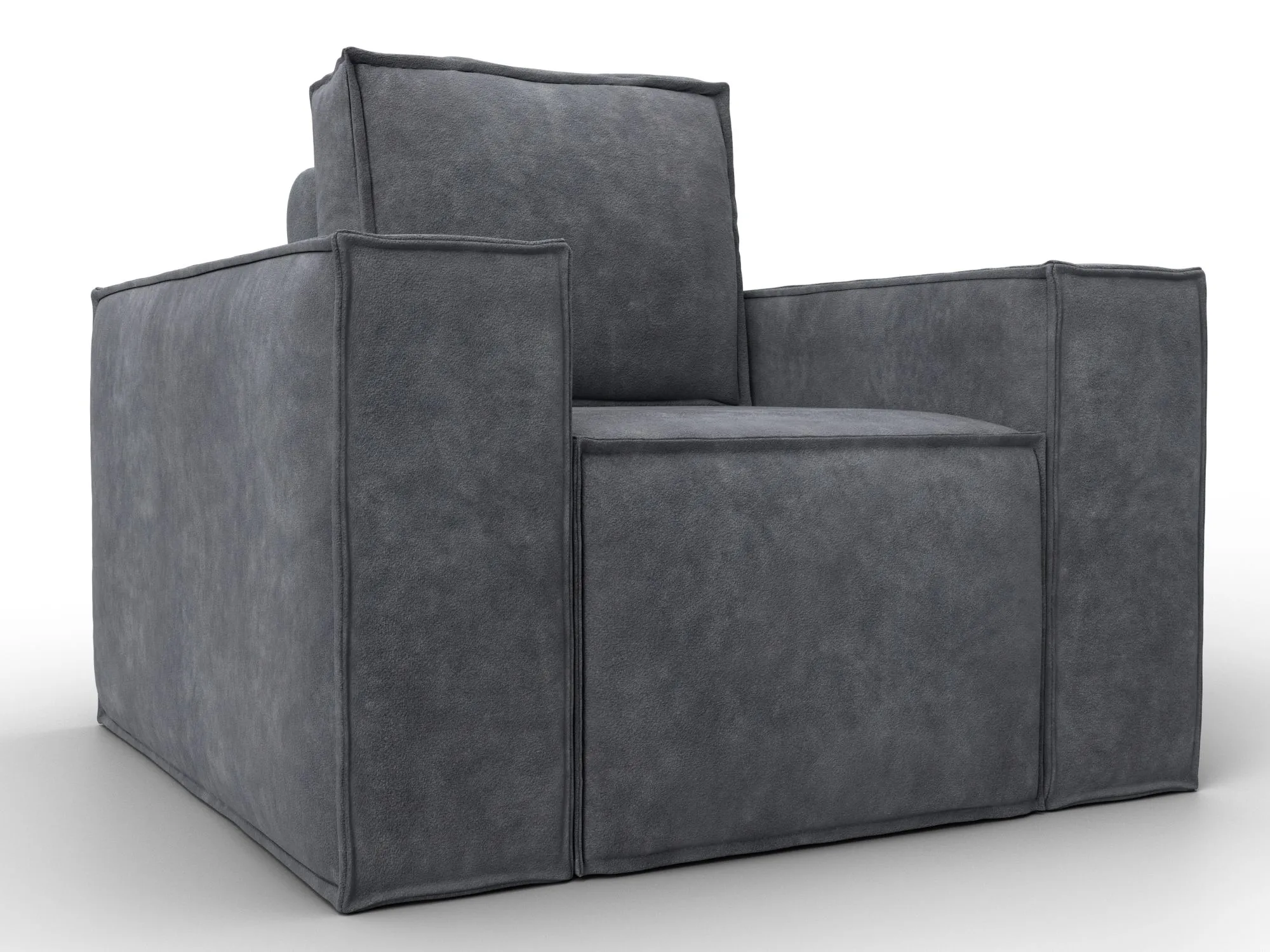 Кресло Лига-081 НПБ ( BRUT 16 темно-серый )