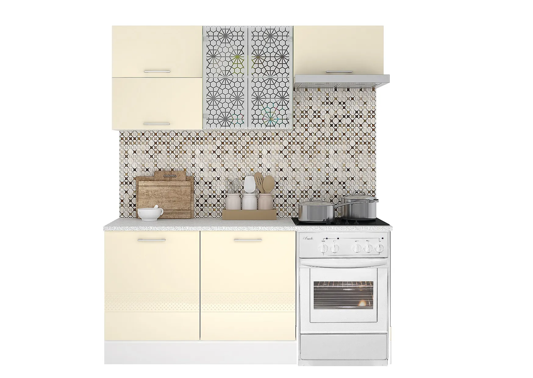 Кухня Люкс 1,8 МДФ глянец