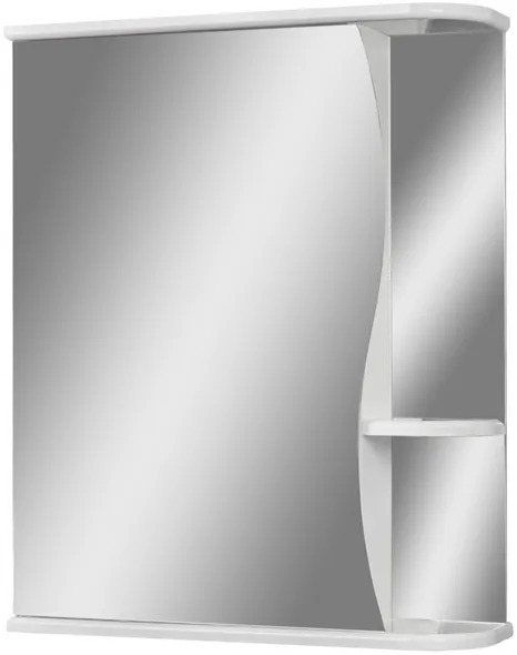 Шкаф-зеркало Волна 1-55 левый/правый Айсберг