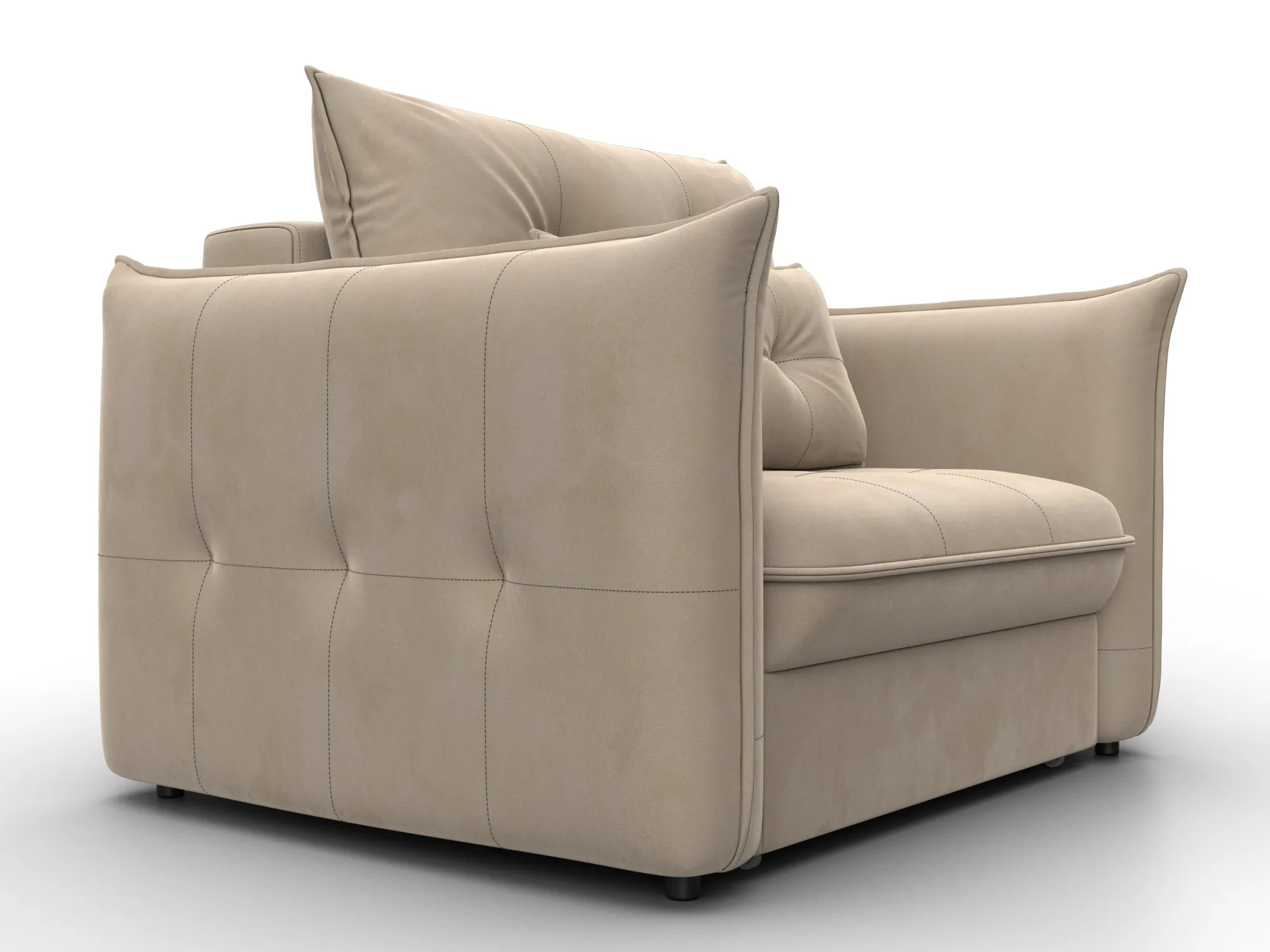 Кресло Лига-100 НПБ ( SEVEN 729 бежевый )