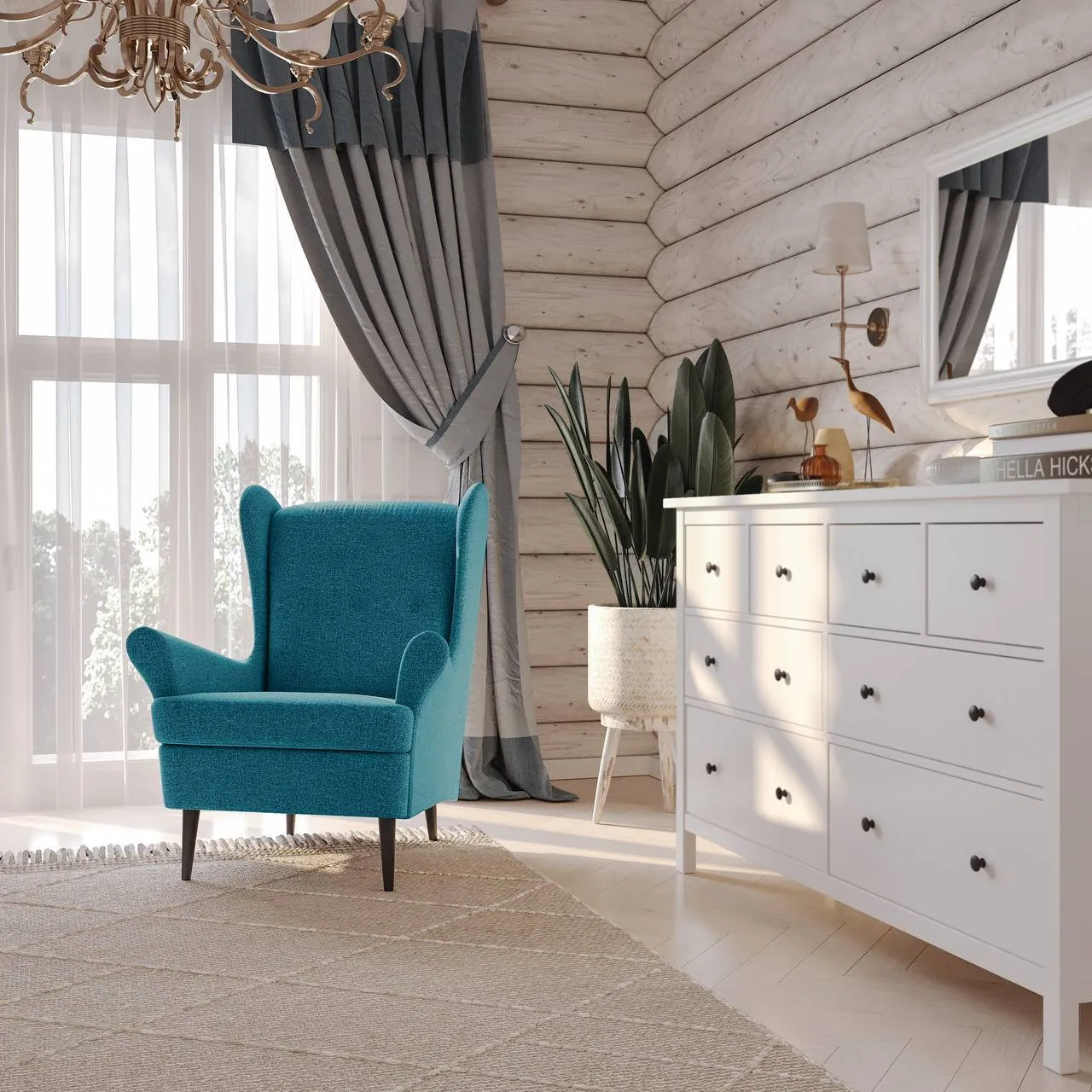 Кресло для отдыха Вало Twist 12 (turquoise)