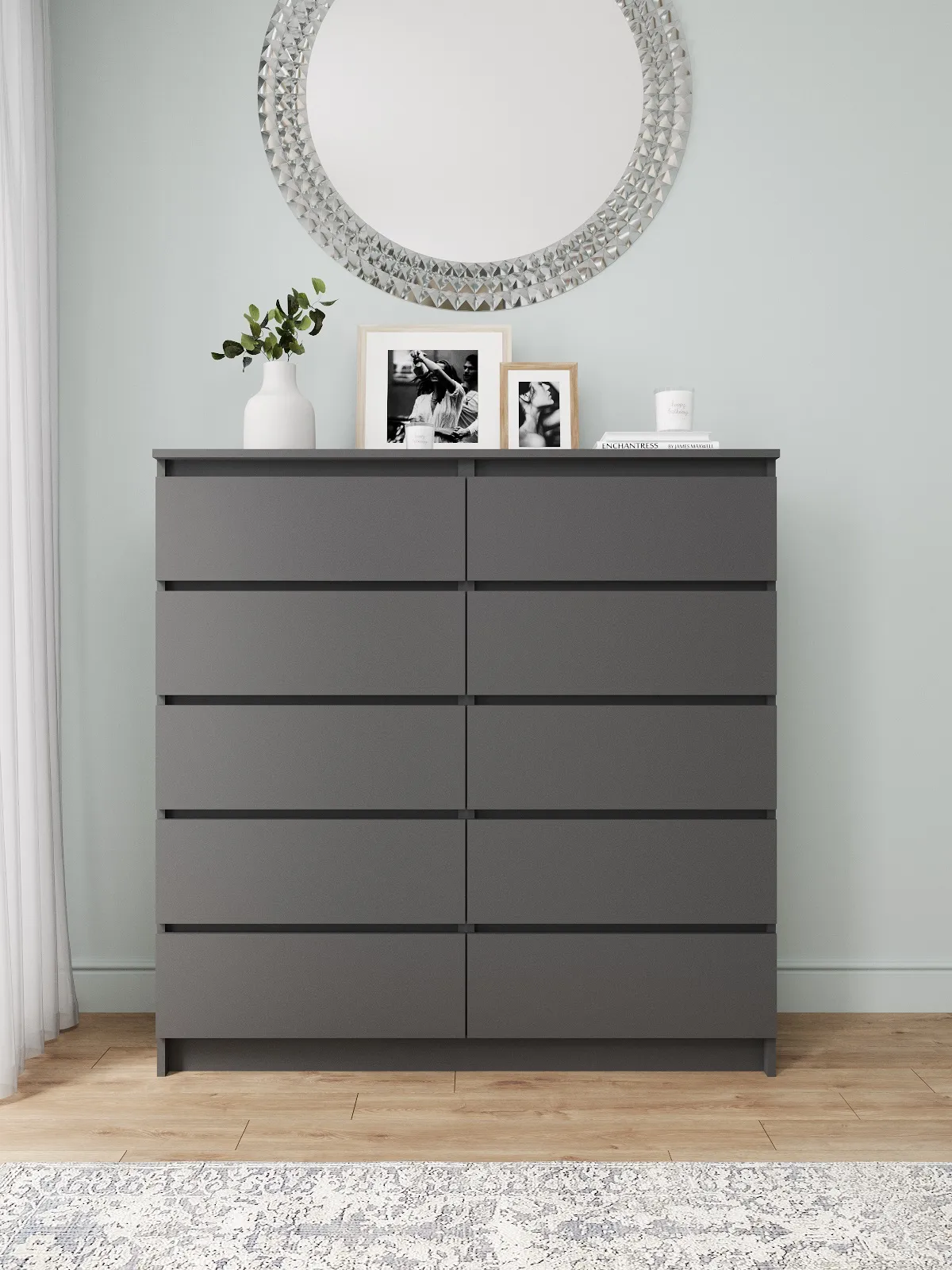 Комод Мори 1200.10 графит Комод Мори 1200.10 графит