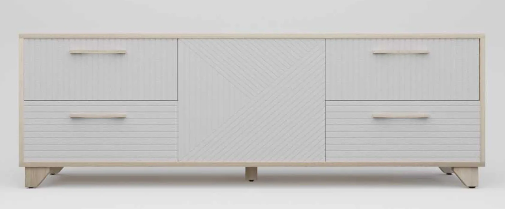 Тумба под ТВ Копенгаген с дверцей (дуб сонома/белый матовый) Тумба под ТВ Копенгаген с дверцей (дуб сонома/белый матовый)