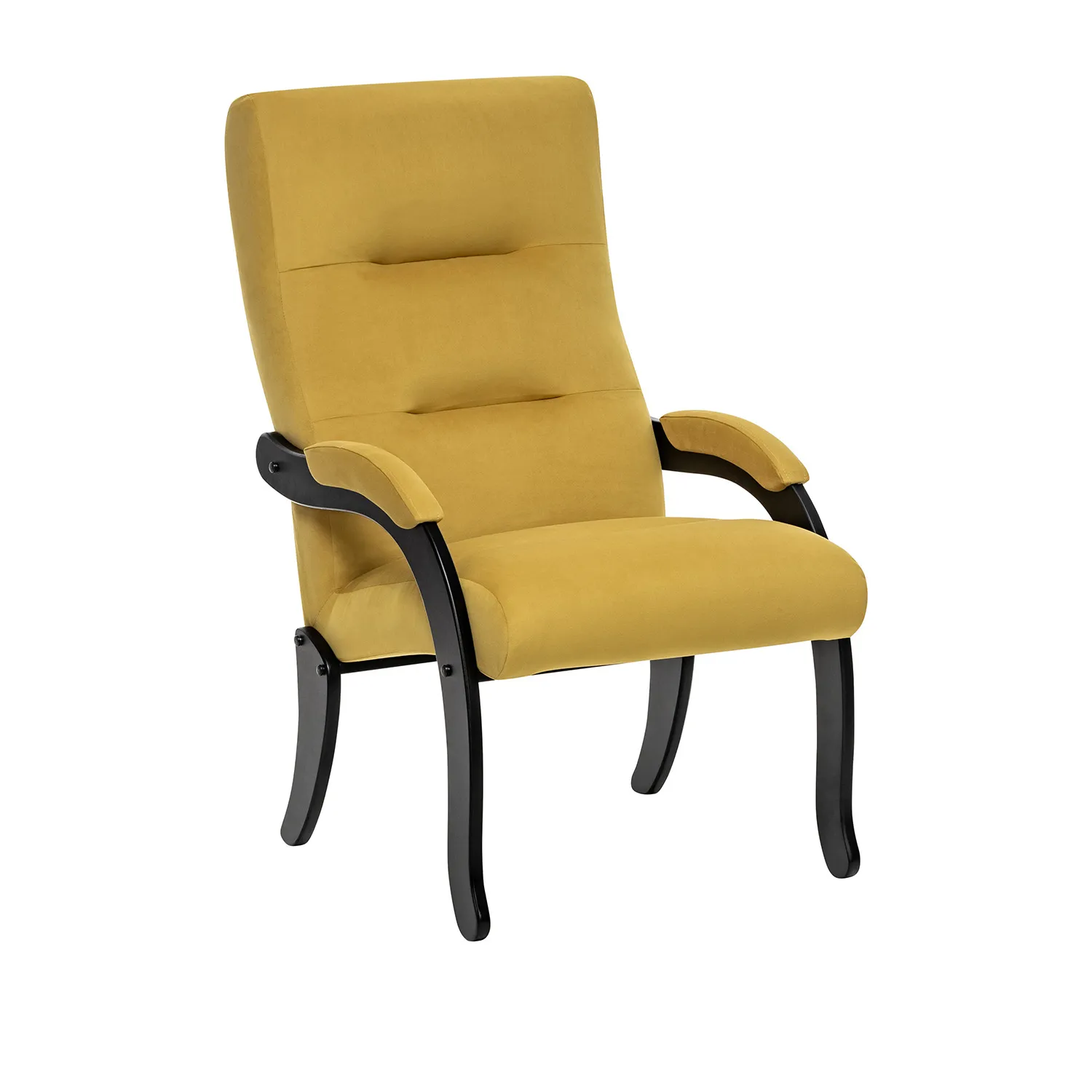 Кресло Leset Дэми (Венге/V28 желтый)