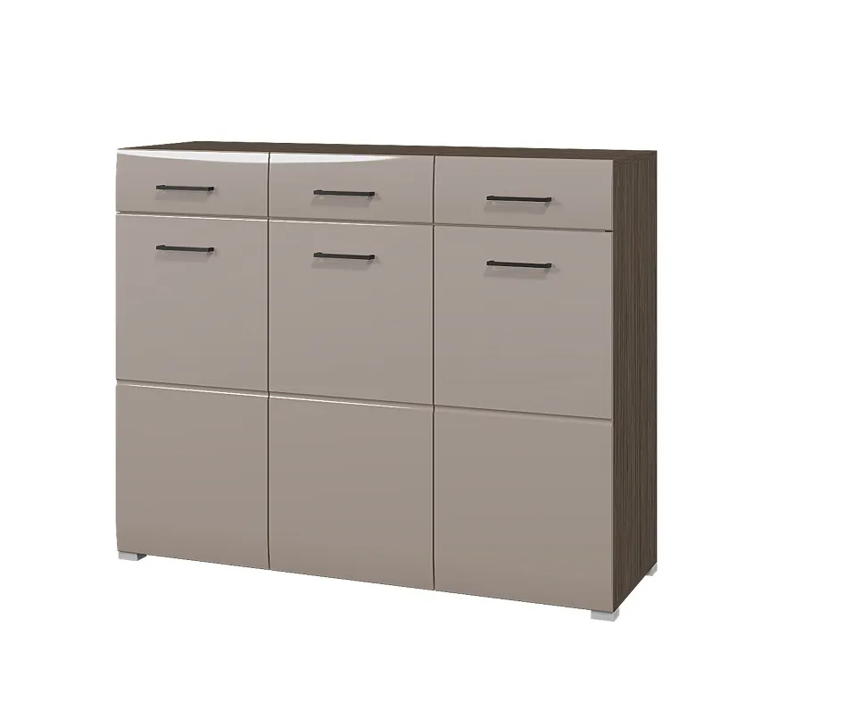 Комод Ненси (венге/капучино глянец)