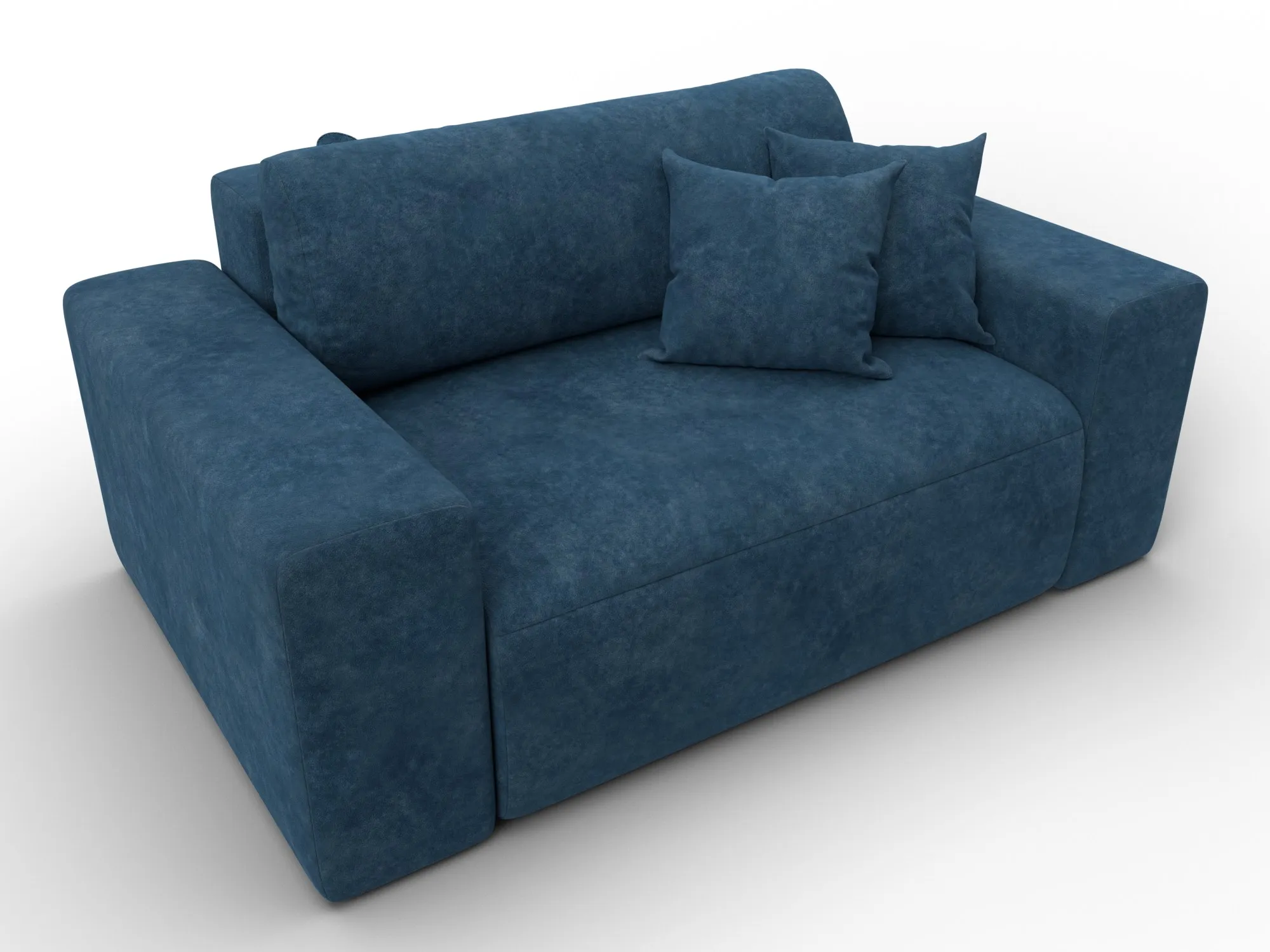 Кресло Лига-036 НПБ ( BRUT 11 синий )