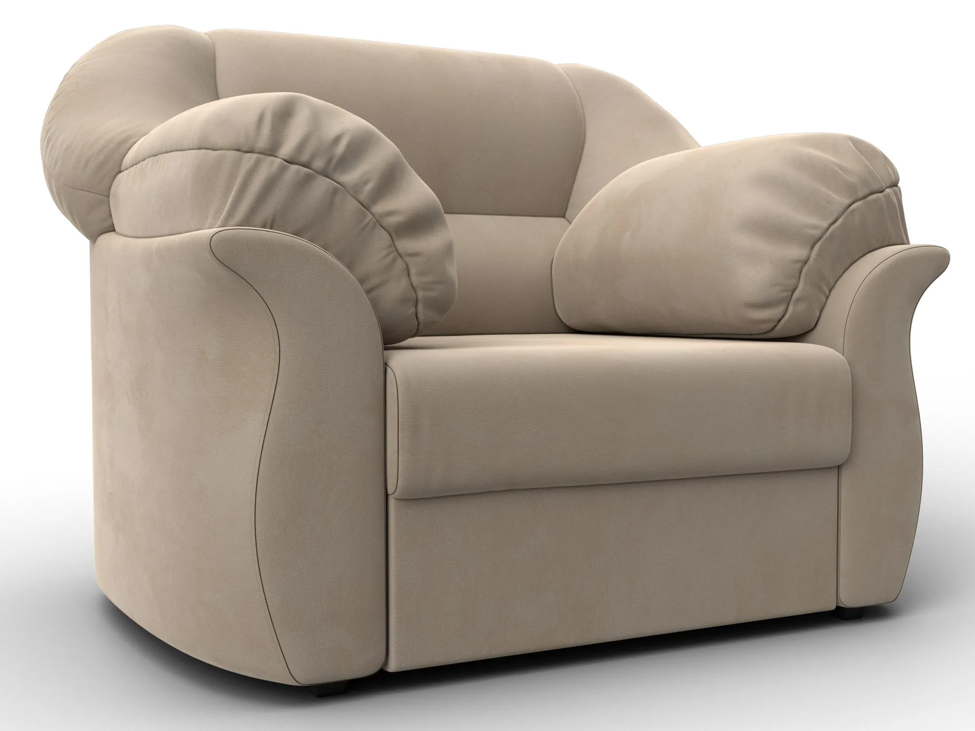 Кресло Карнелла ( SEVEN 729 бежевый )