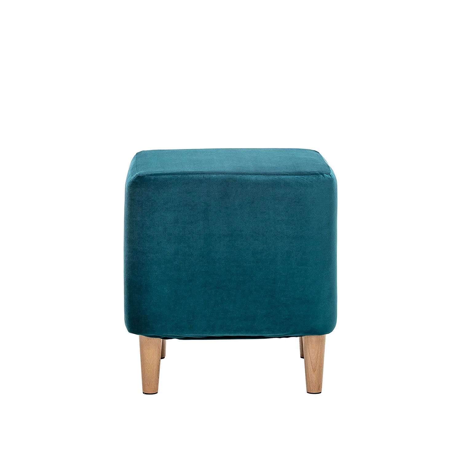 Пуф Leset Соул квадратный со съемным чехлом (Изумрудный)