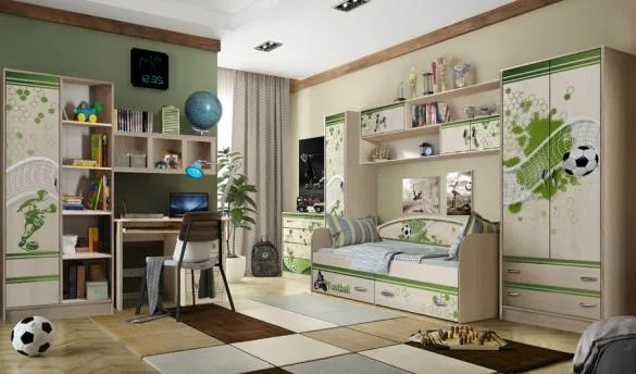 Серия Футбол Фанки Кидз, комната №2