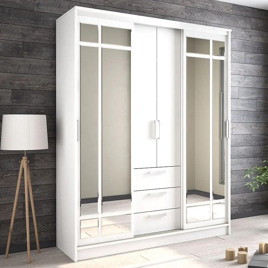 Шкаф-купе Маэстро (белый)