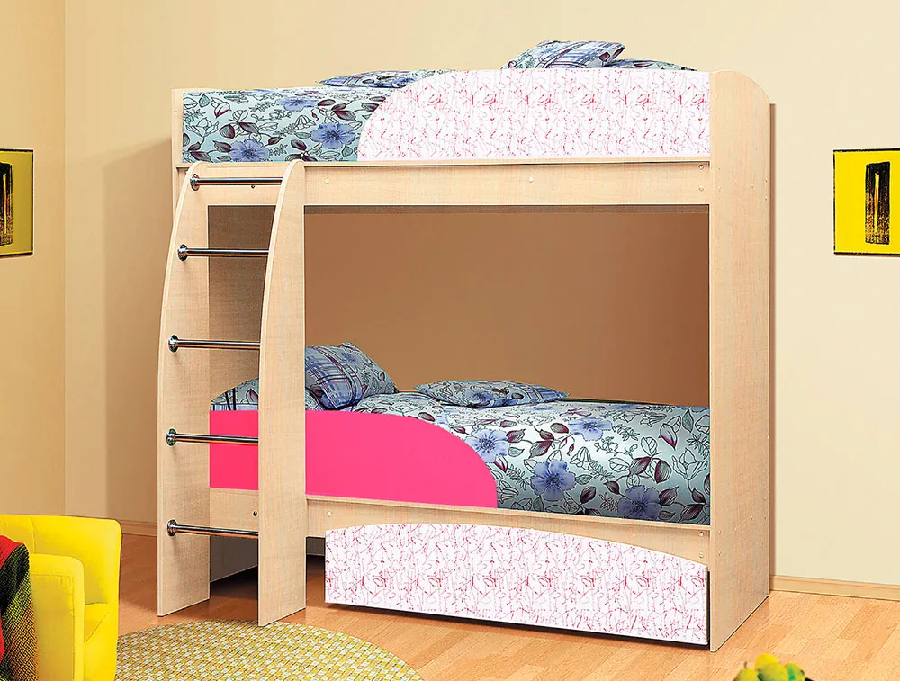 Кровать двухъярусная Омега 4 АРТ