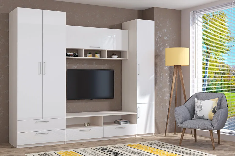 Гостиная Аллегро 9 Глянец 1 Гостиная Аллегро 9 Глянец 1