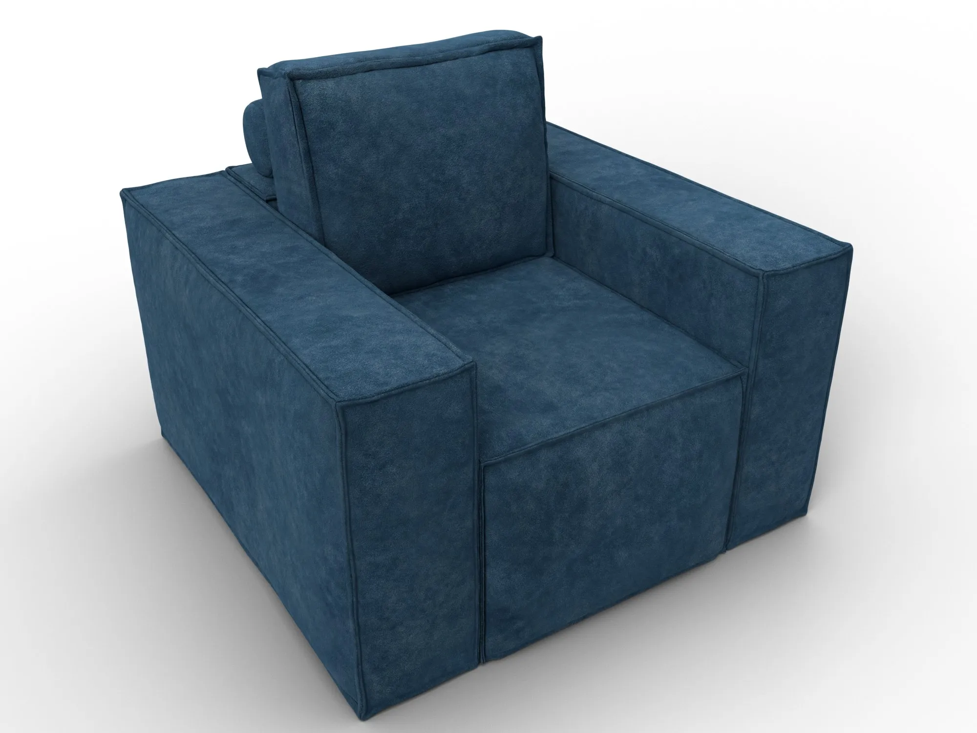 Кресло Лига-081 НПБ ( BRUT 11 синий )