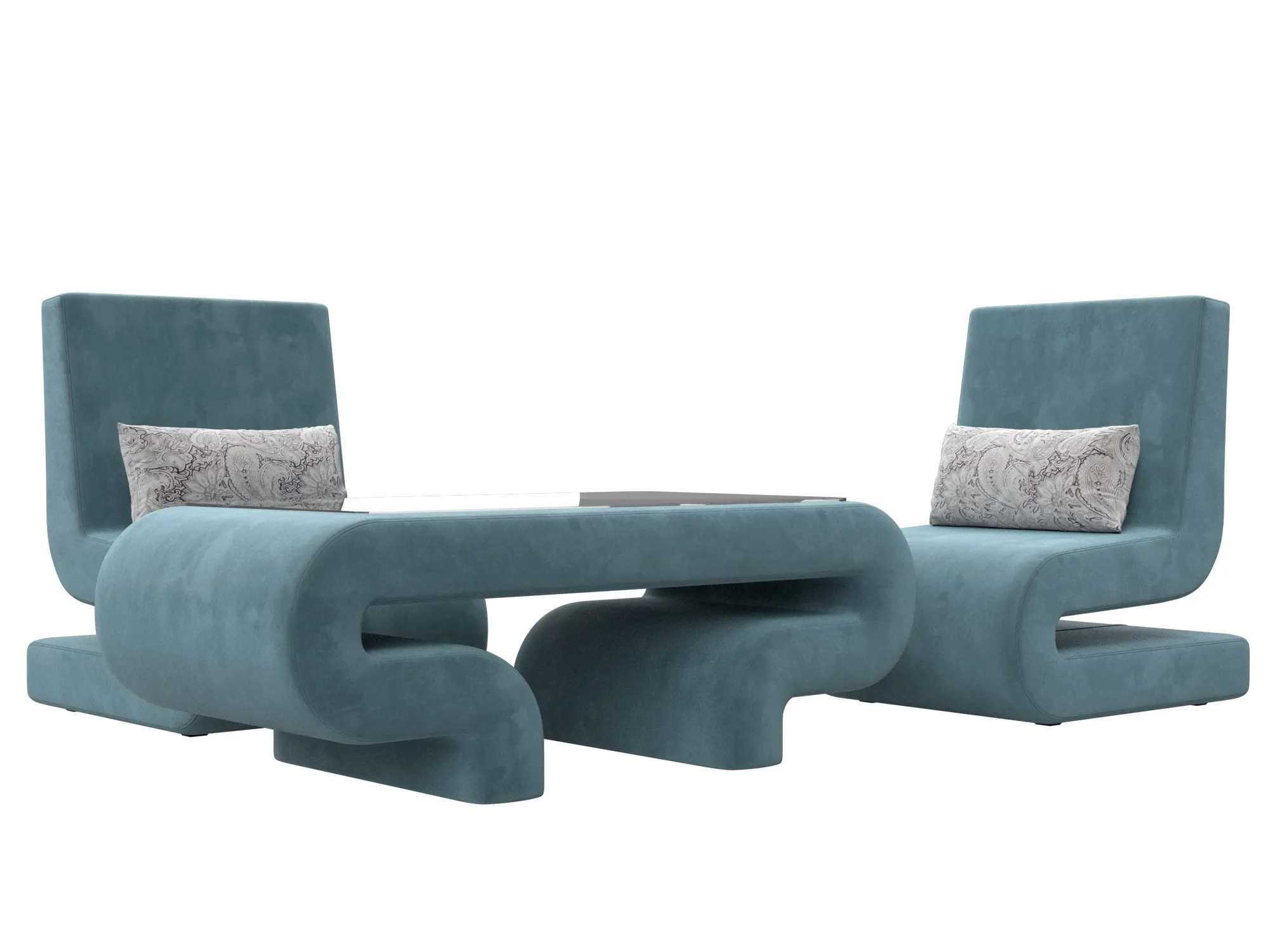 Набор Волна-3 (стол, 2 кресла)