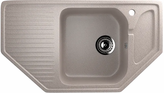 Угловая односекционная мойка ULGRAN U-109