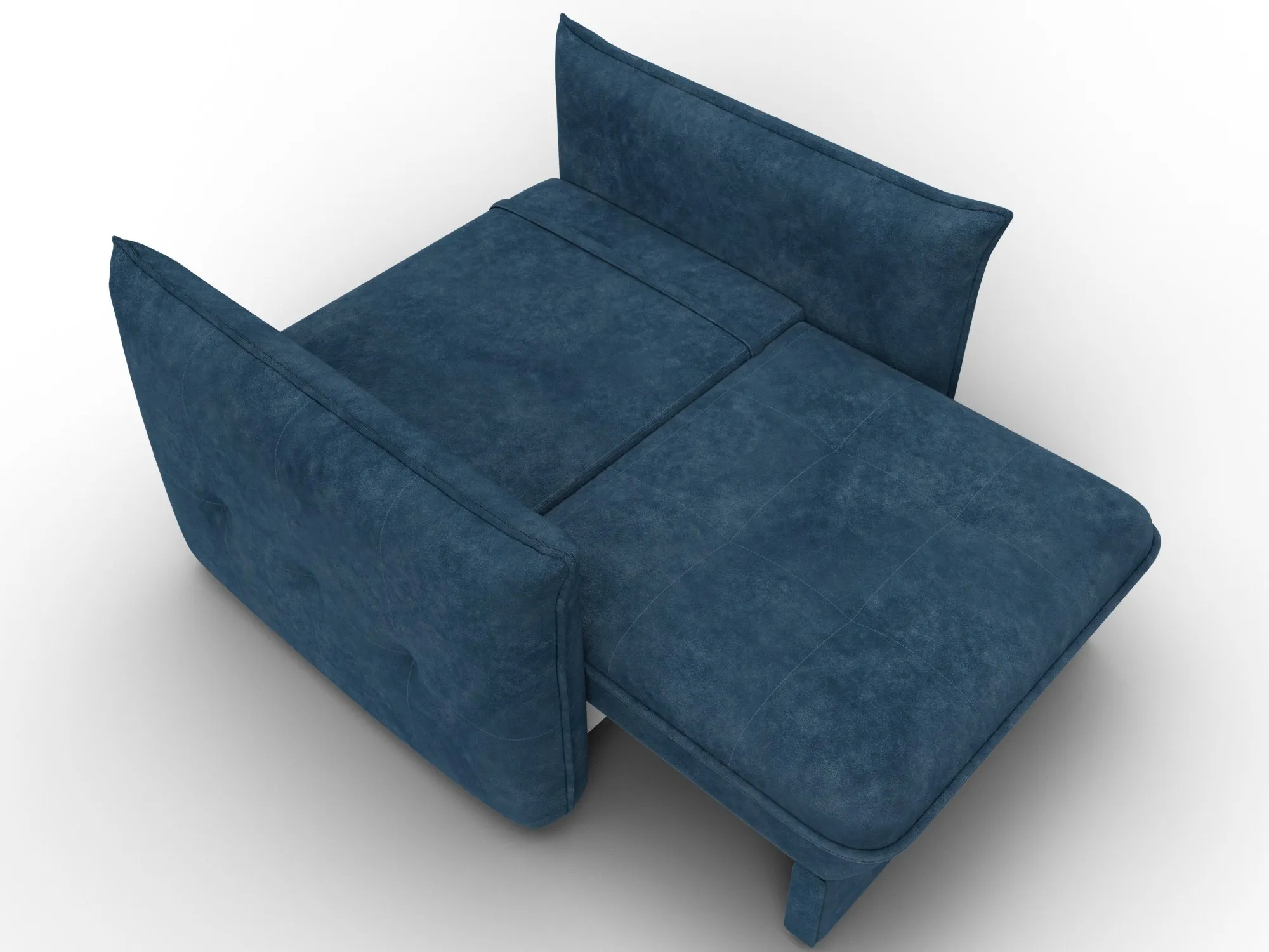 Кресло Лига-100 НПБ ( BRUT 11 синий )