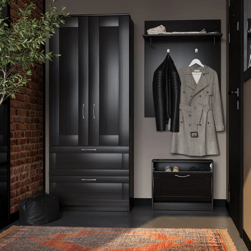 2.02.10.420.5 СИРИУС тумба для обуви 60х49 Дуб Венге RU