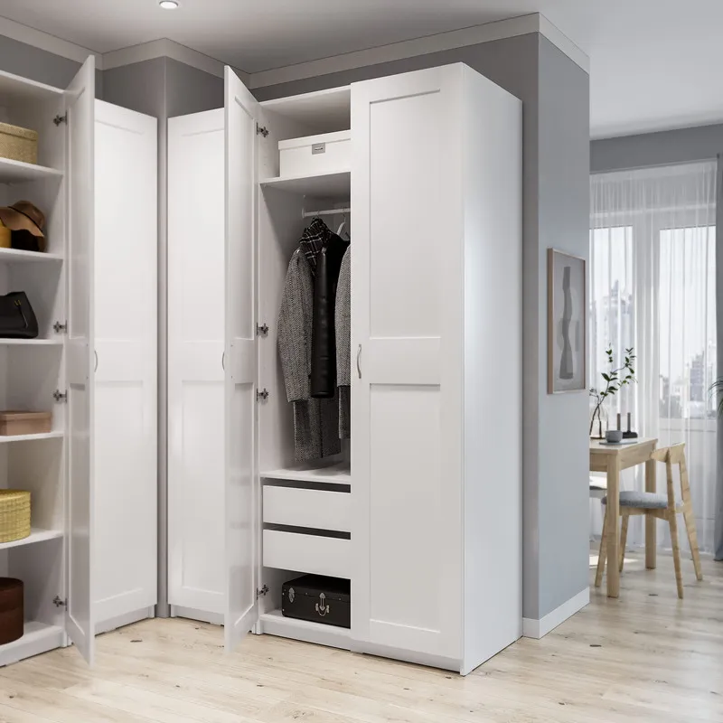 2.06.01.010.1 МАКС шкаф 1 дверь 50х61х233 белый RU