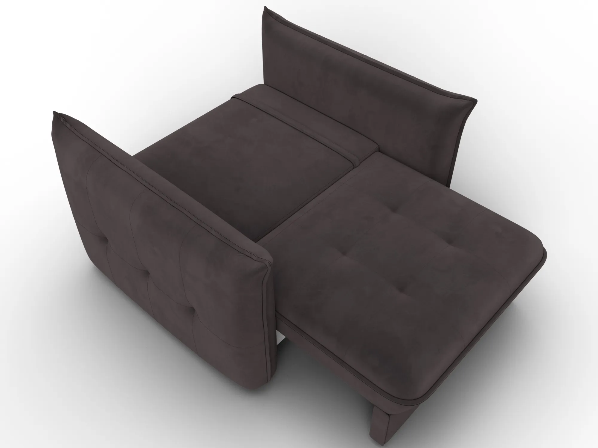 Кресло Лига-100 НПБ ( SEVEN 727 коричневый )