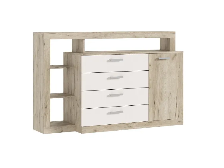 Комод Ангара (крафт серый/кашемир) Комод Ангара (крафт серый/кашемир)