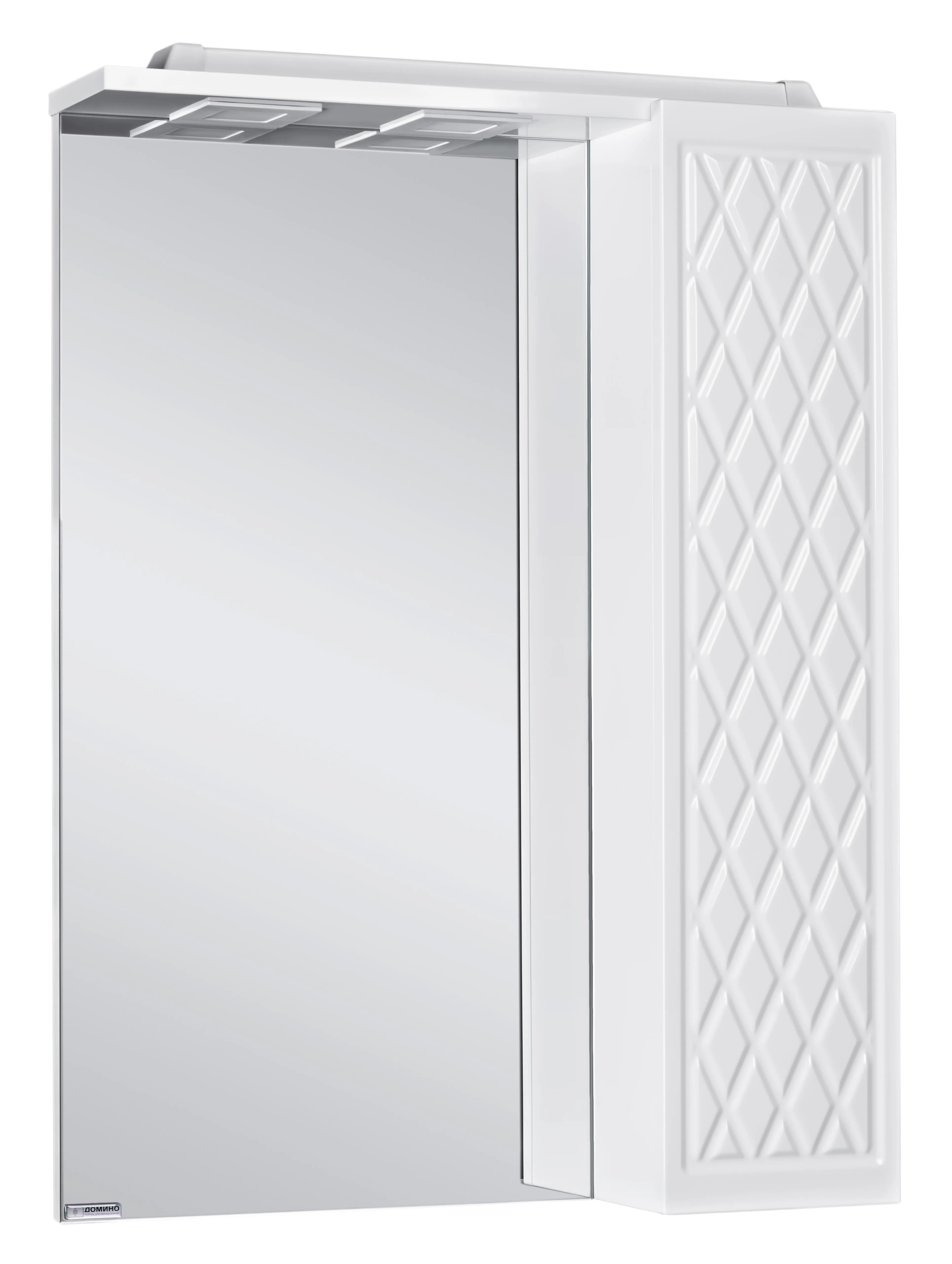 Шкаф-зеркало 3D 60 Эл. левый/правый Домино