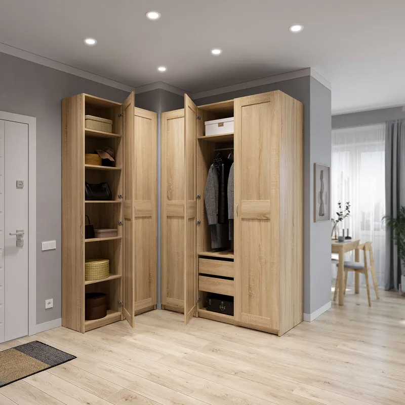 2.06.01.010.3 МАКС шкаф 1 дверь 50х61х233 сонома RU 2.06.01.010.3 МАКС шкаф 1 дверь 50х61х233 сонома RU