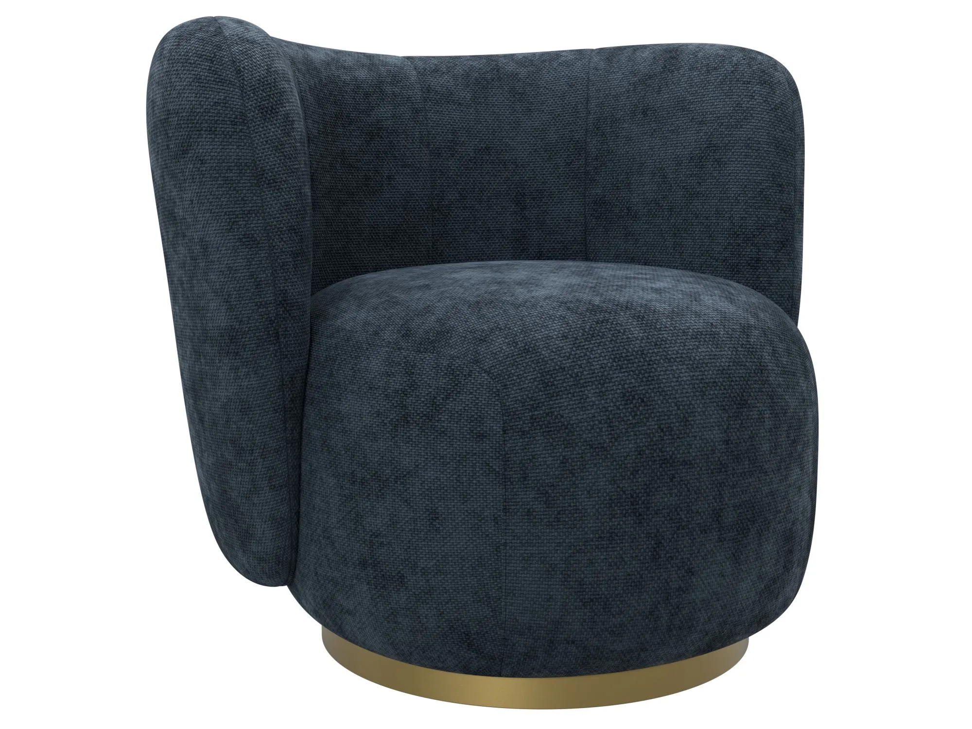 Кресло Лига-072 ( шеннил CRUZ 79 синий )