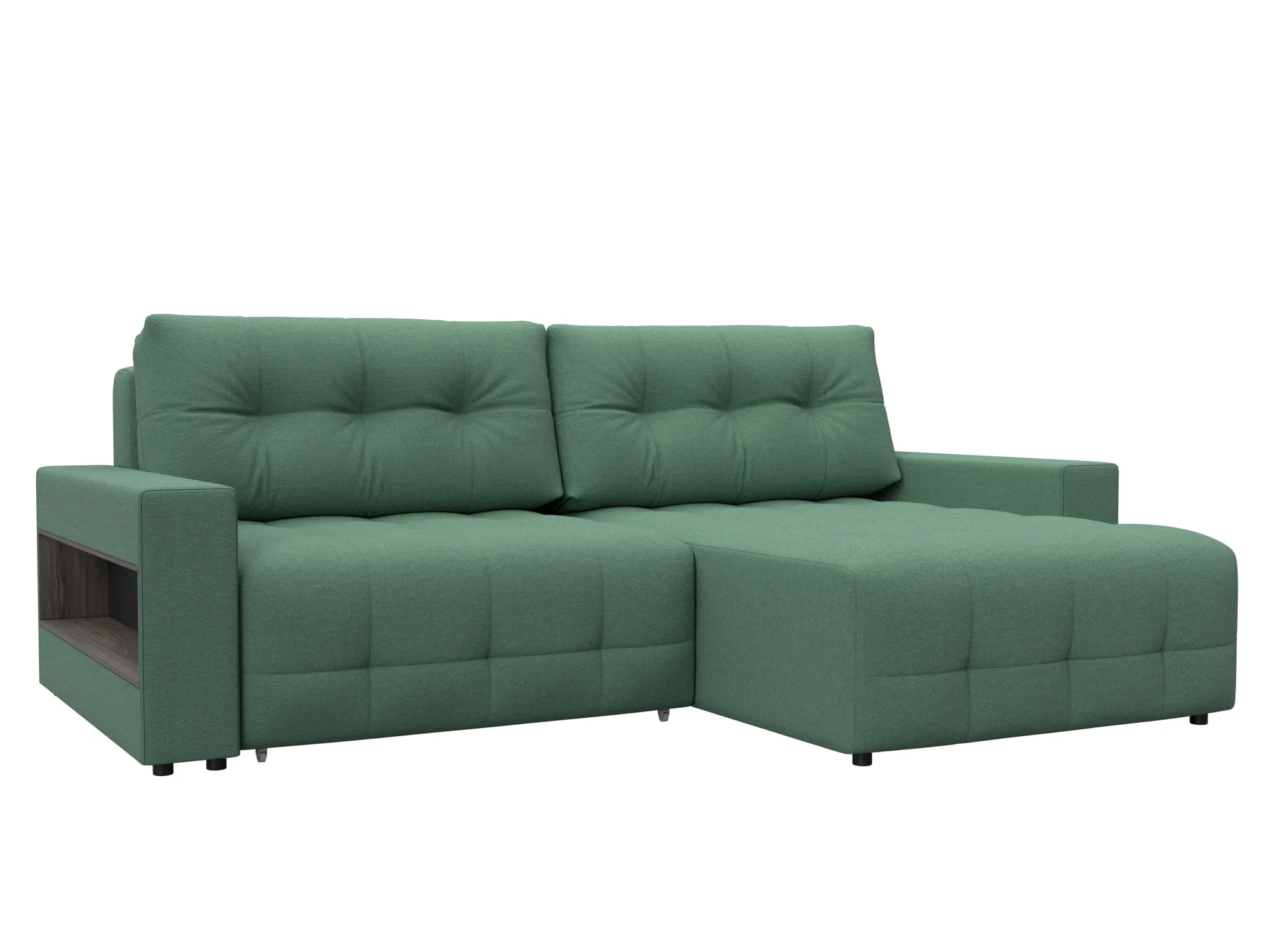 Диван угловой с полками Лига-053 НПБ