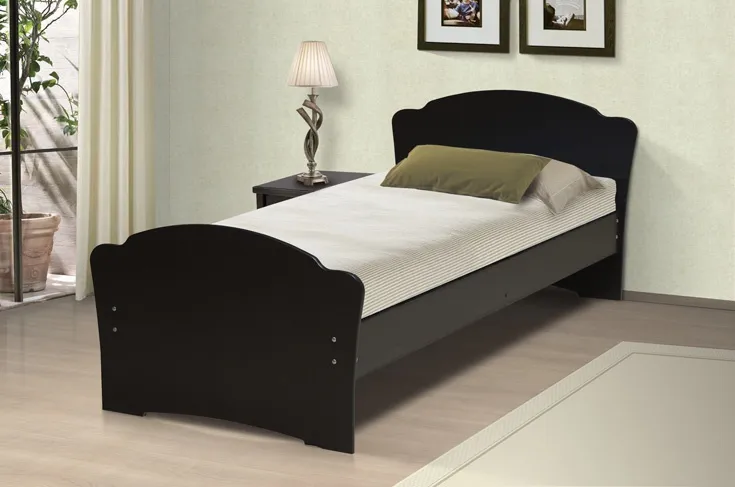 Кровать односпальная высокая спинка 900