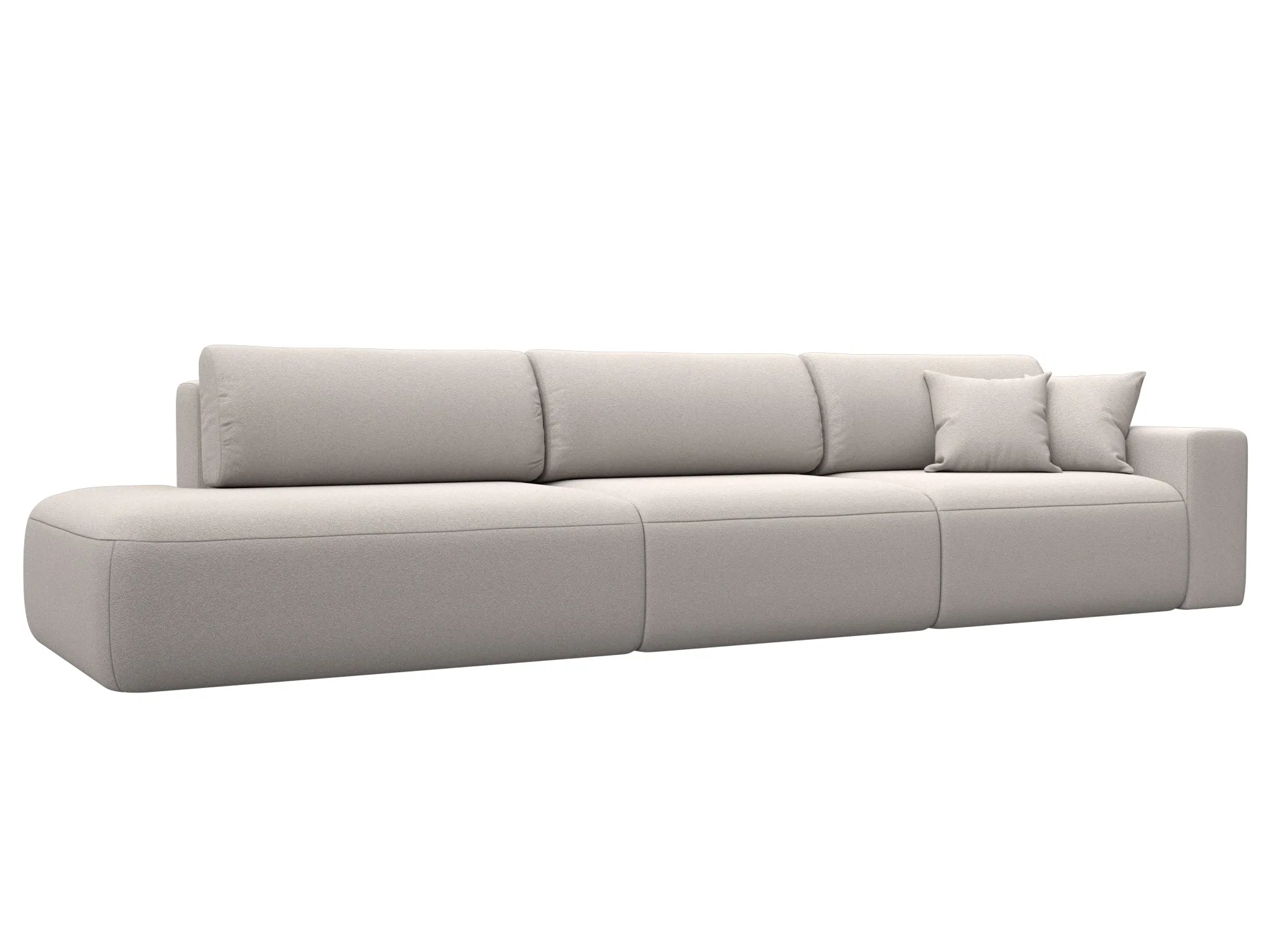 Диван прямой Лига-036 НПБ Модерн Лонг подлокотник справа