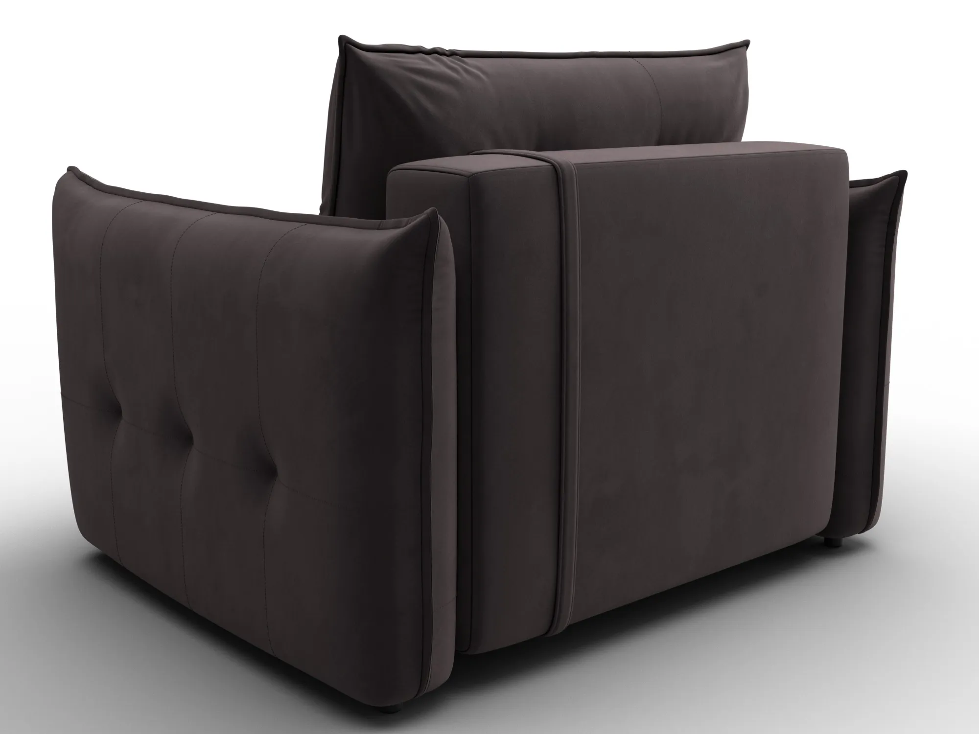 Кресло Лига-100 НПБ ( SEVEN 727 коричневый )