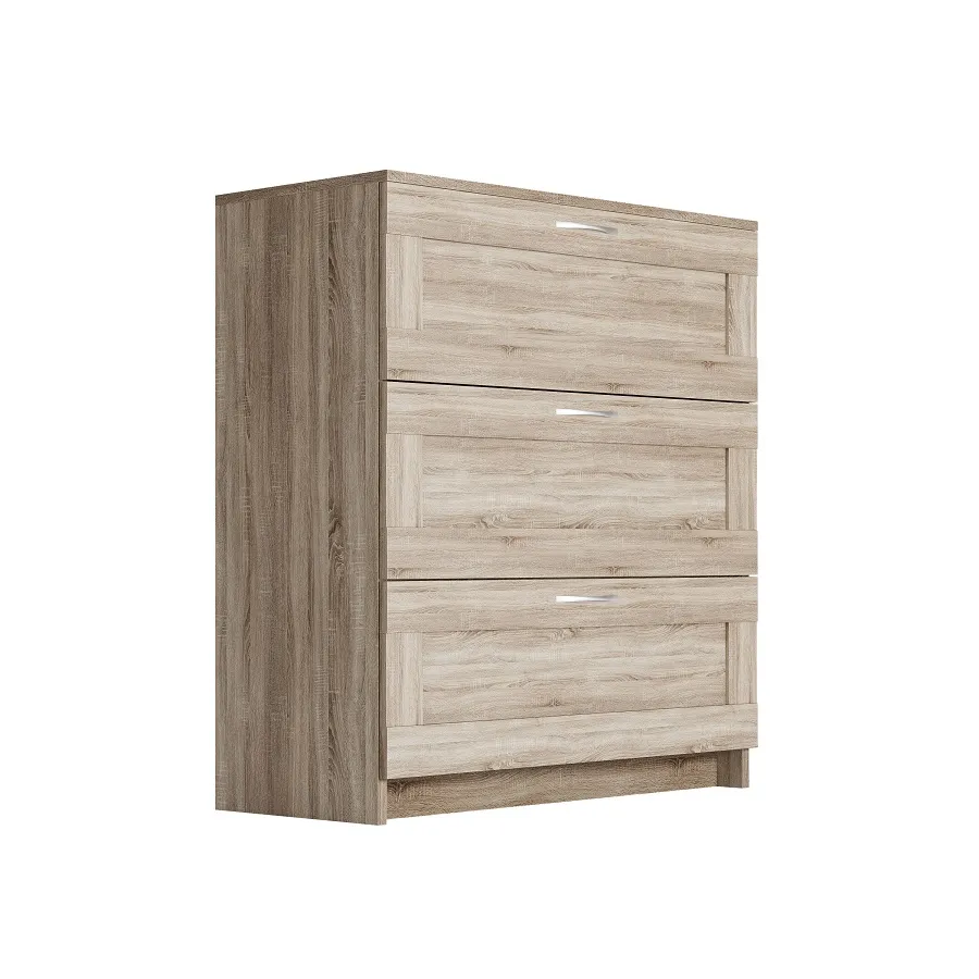 Комод Сириус 3 ящика сонома Комод Сириус 3 ящика сонома