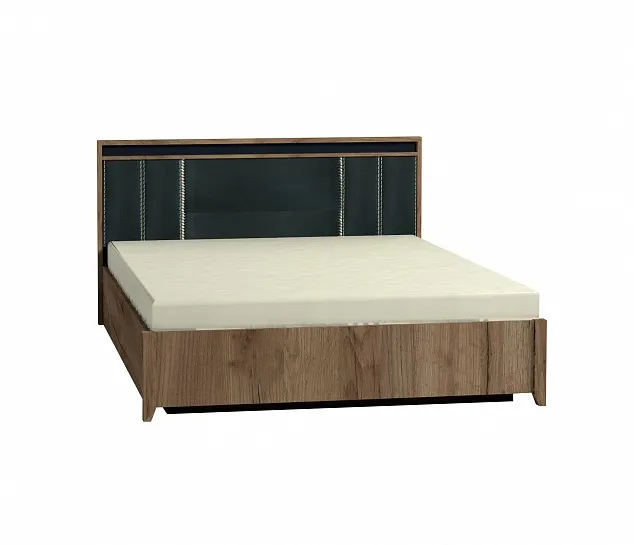  Кровать NATURE 308 Люкс (1400) Дуб Табачный