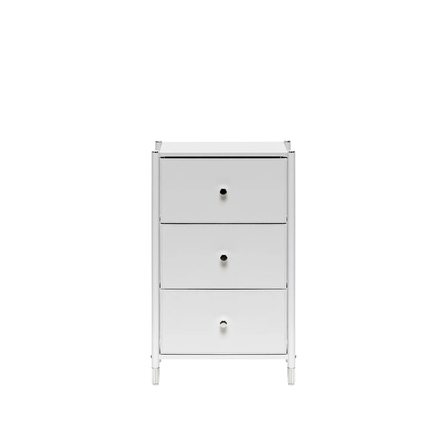 Комод Leset Нирита/Хайди, 3 ящика, Белый (Белый/Белый)