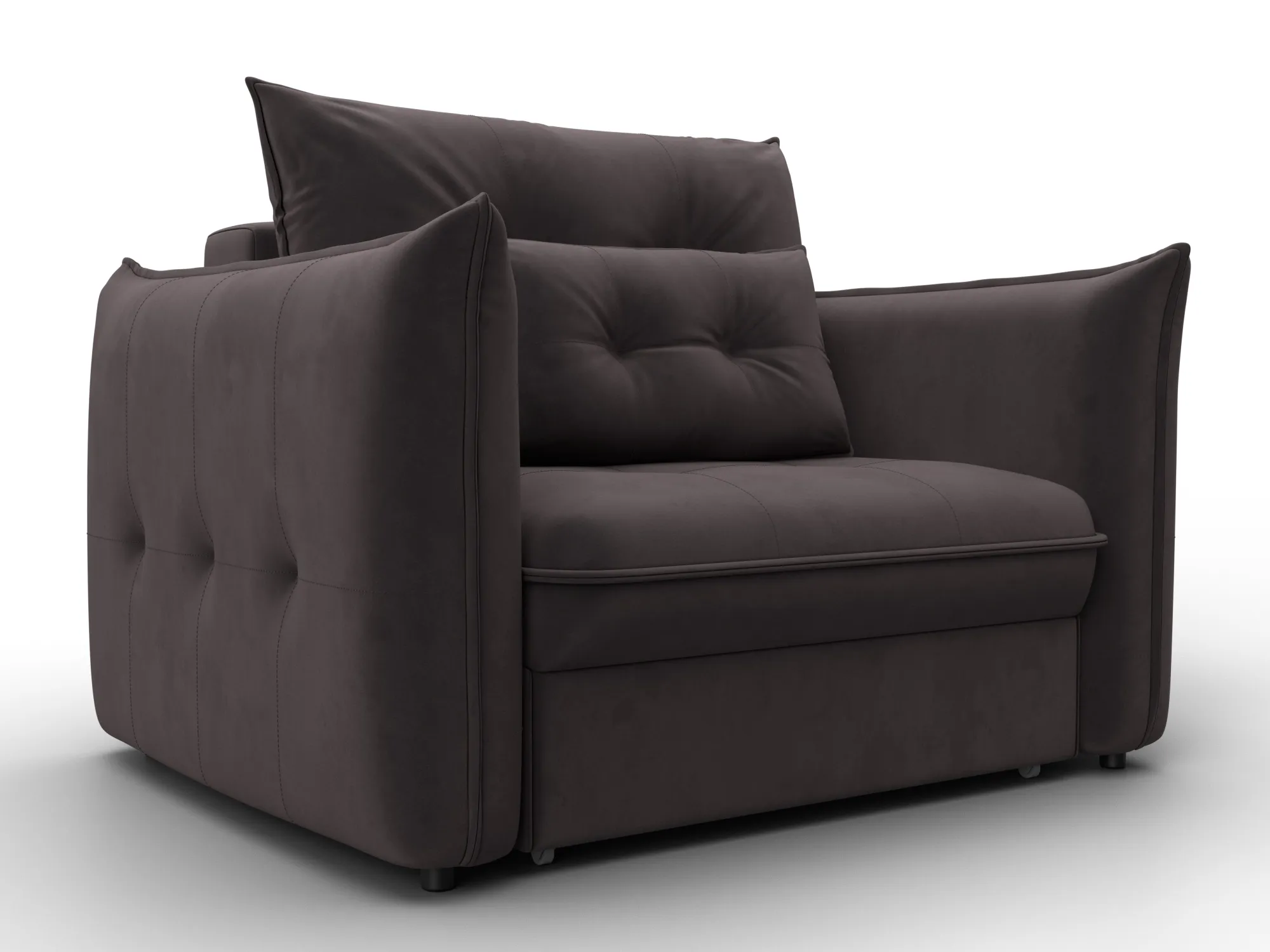 Кресло Лига-100 НПБ ( SEVEN 727 коричневый )