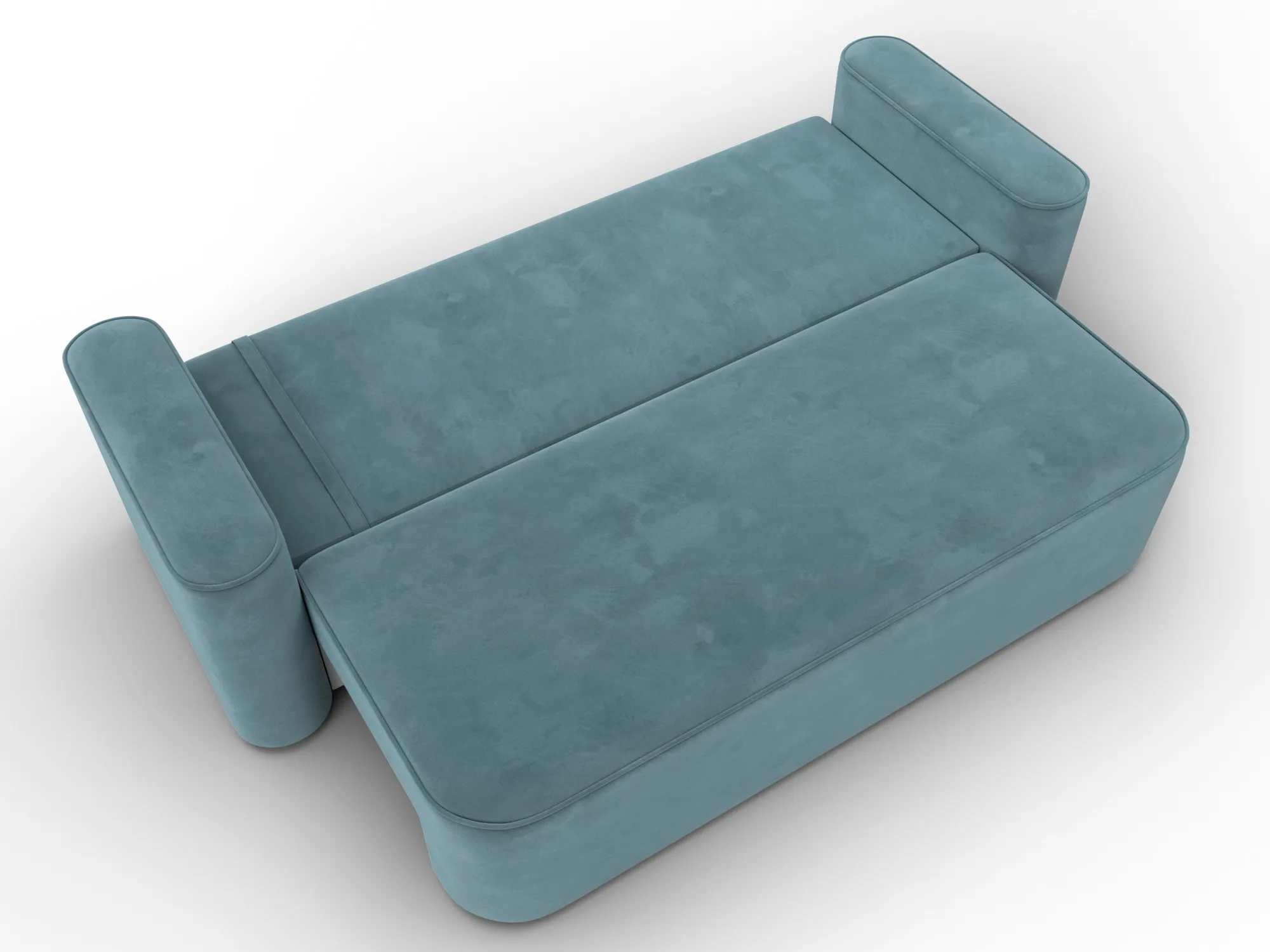 Диван прямой Лига-118 НПБ ( SEVEN 113 бирюзовый )