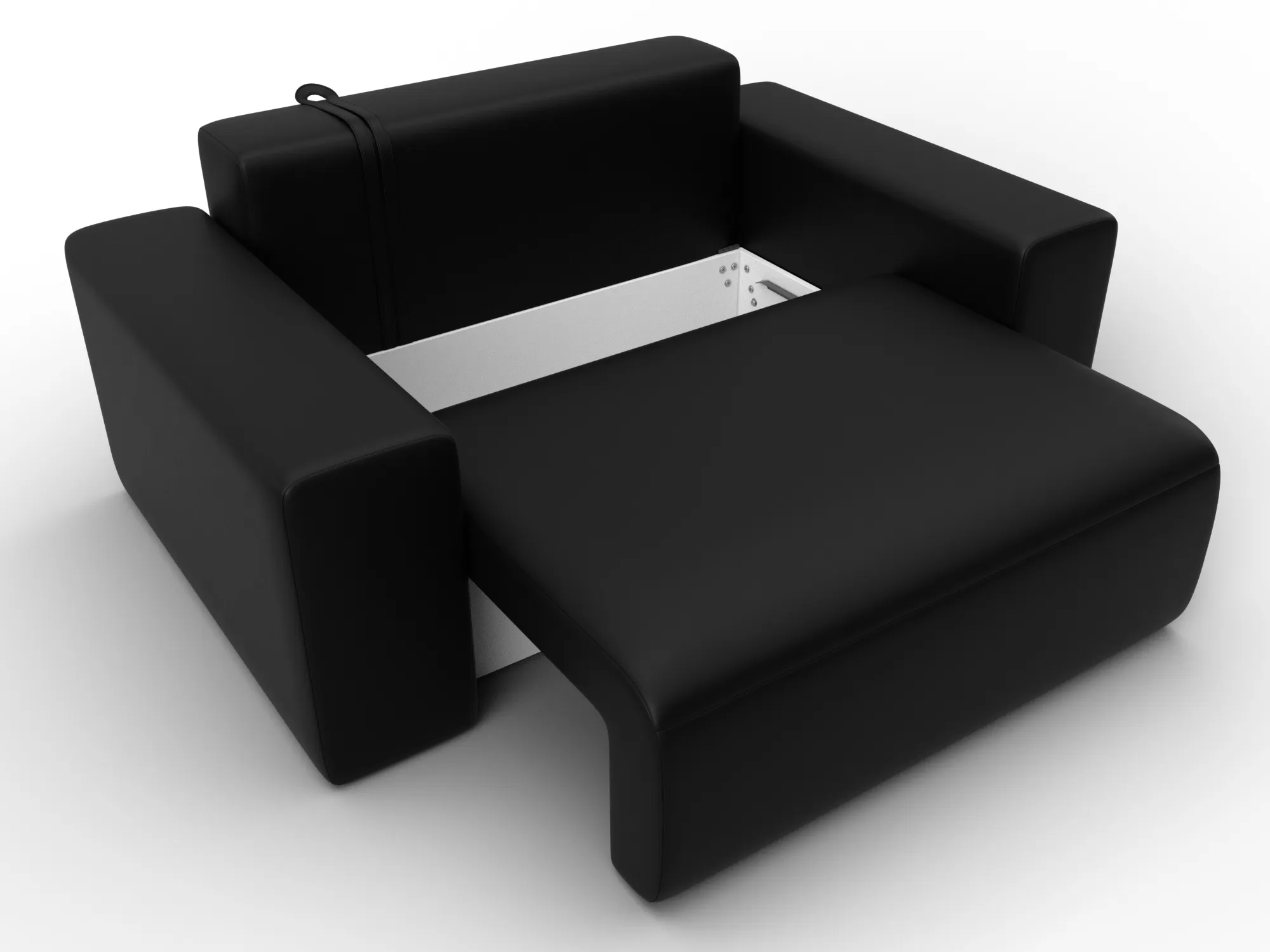 Кресло Лига-036 НПБ ( GRIFON 18 черный )