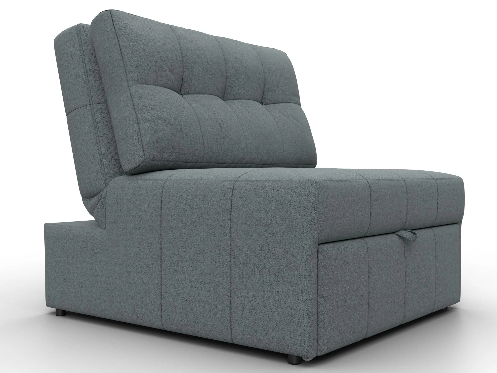 Кресло-кровать Лига-107 (80) ( Амур 07 серый )