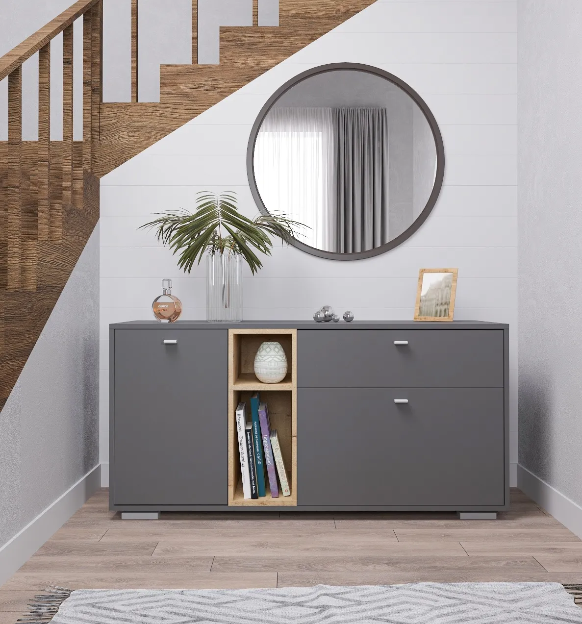 Комод Ланс К-101 графит Комод Ланс К-101 графит