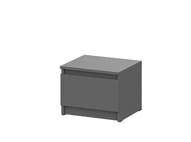 Тумба прикроватная Денвер Графит серый Тумба прикроватная Денвер Графит серый