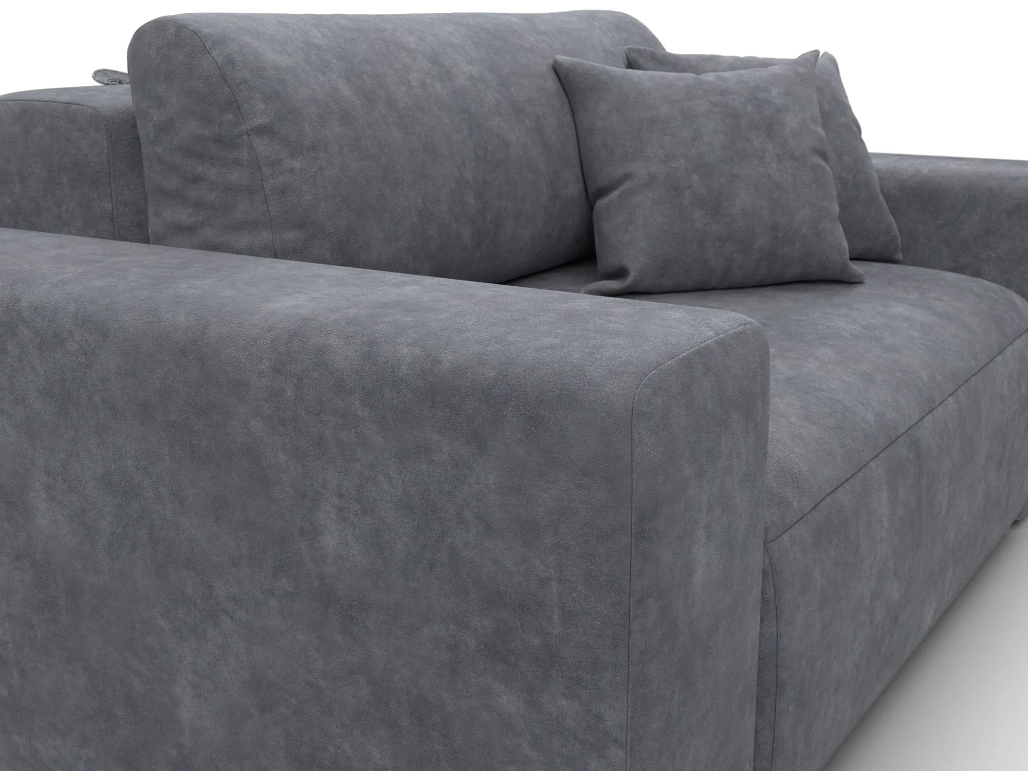 Кресло Лига-036 НПБ ( BRUT 16 темно-серый )