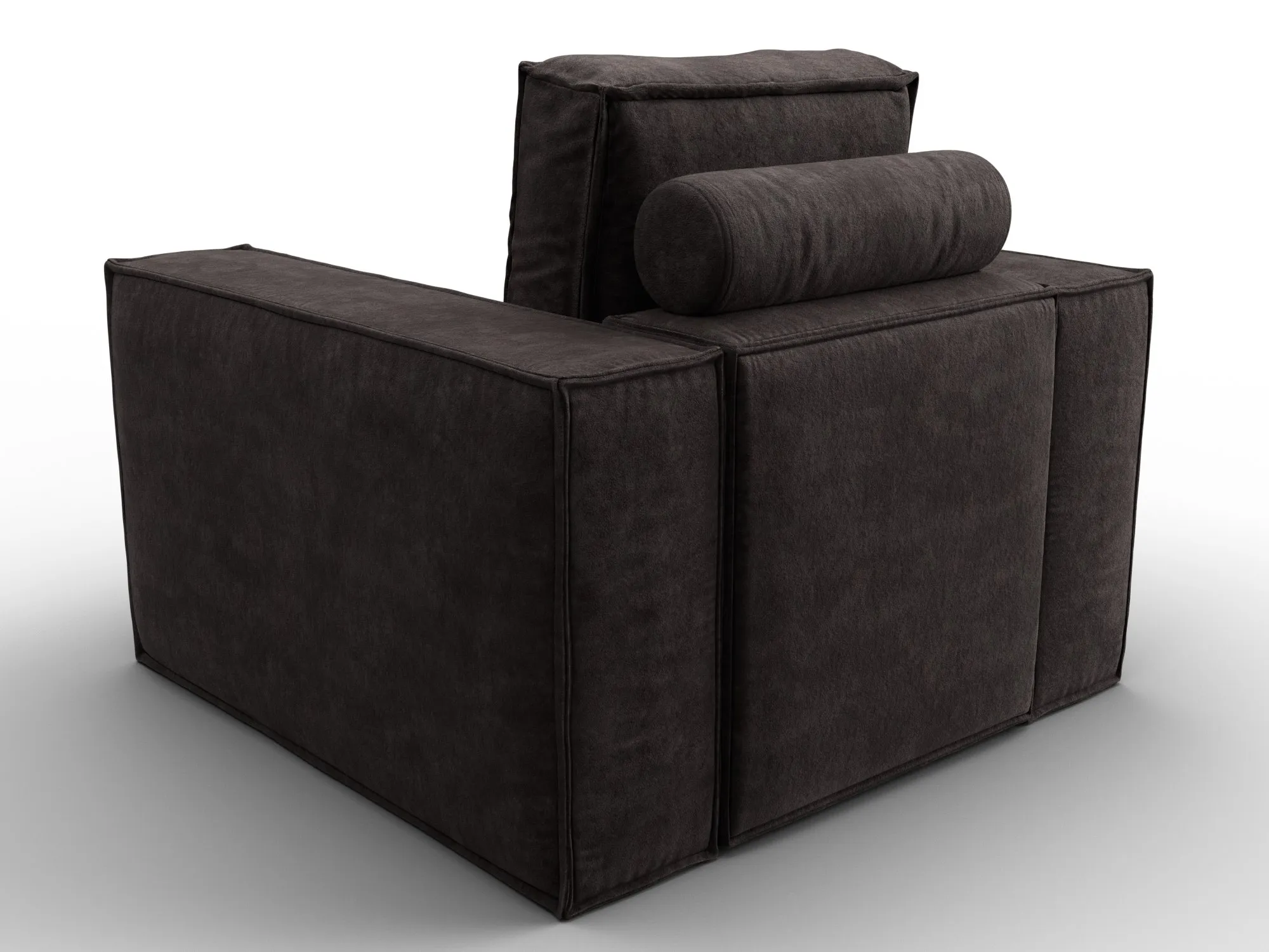 Кресло Лига-081 НПБ ( BRUT 17 коричневый )