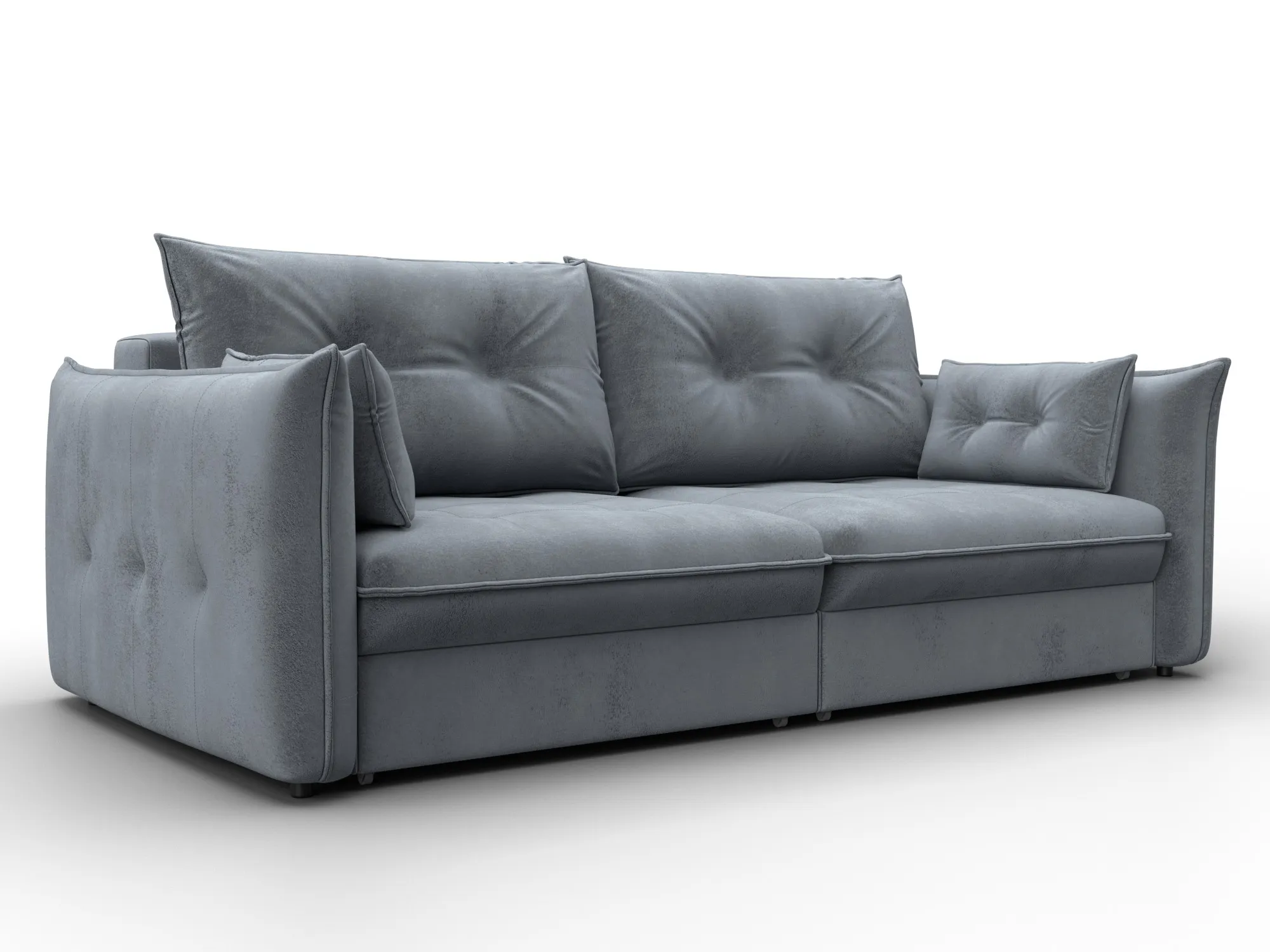 Диван прямой Лига-100 НПБ ( TOWER 10 серый )