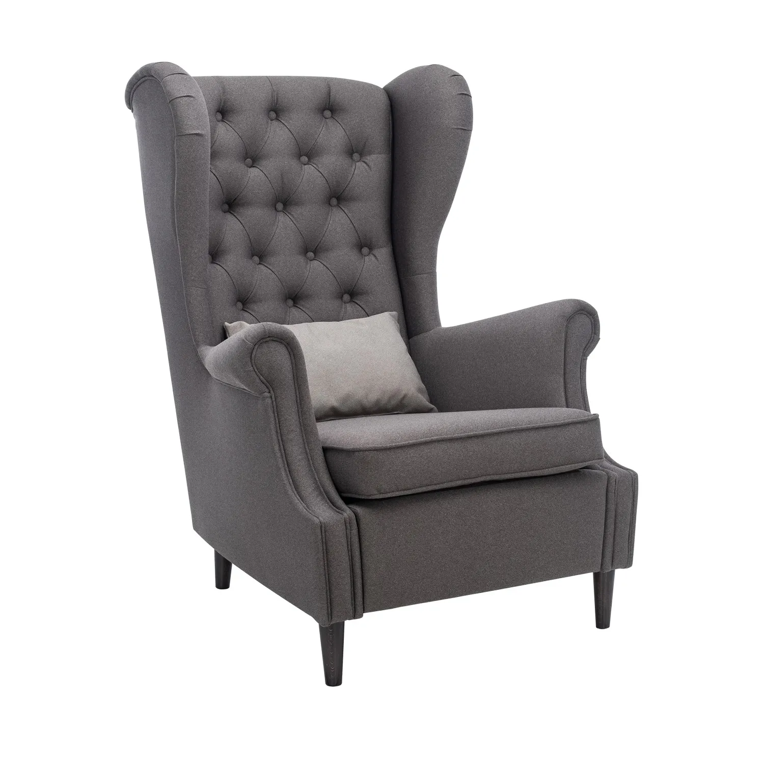 Кресло Leset Винтаж (Милос 20 (коричневый), компаньон Милос 09 (бежевый))