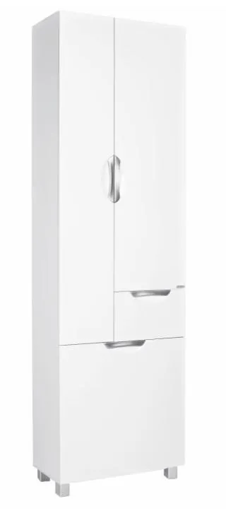 Пенал напольный "Грация" 60 с корзиной для белья Домино