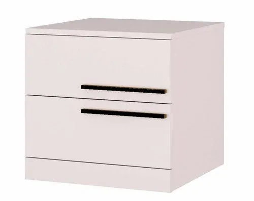 Тумба прикроватная Николь 32 Кашемир/Ручки-черные матовые