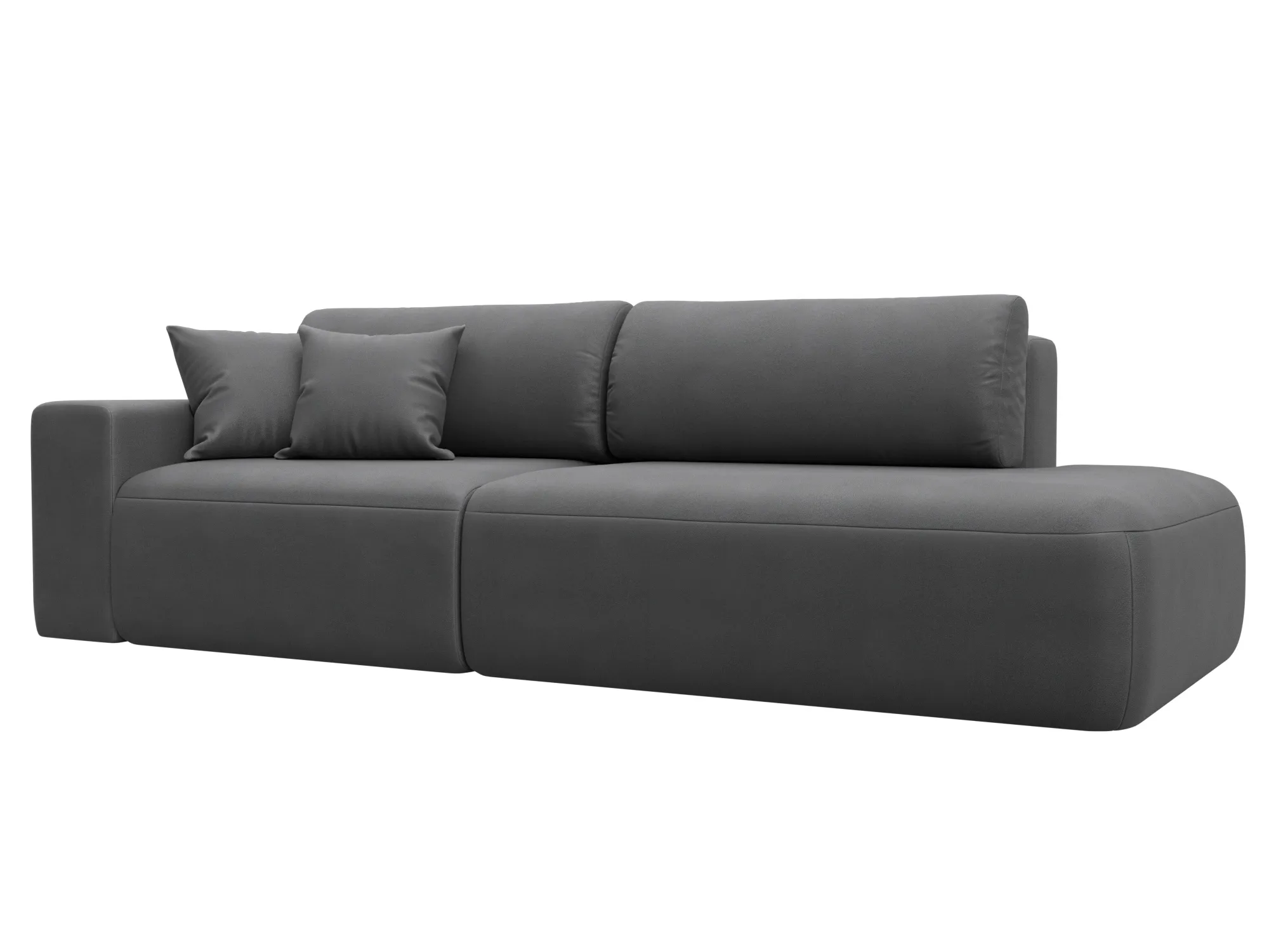 Диван прямой Лига-036 НПБ Модерн подлокотник слева