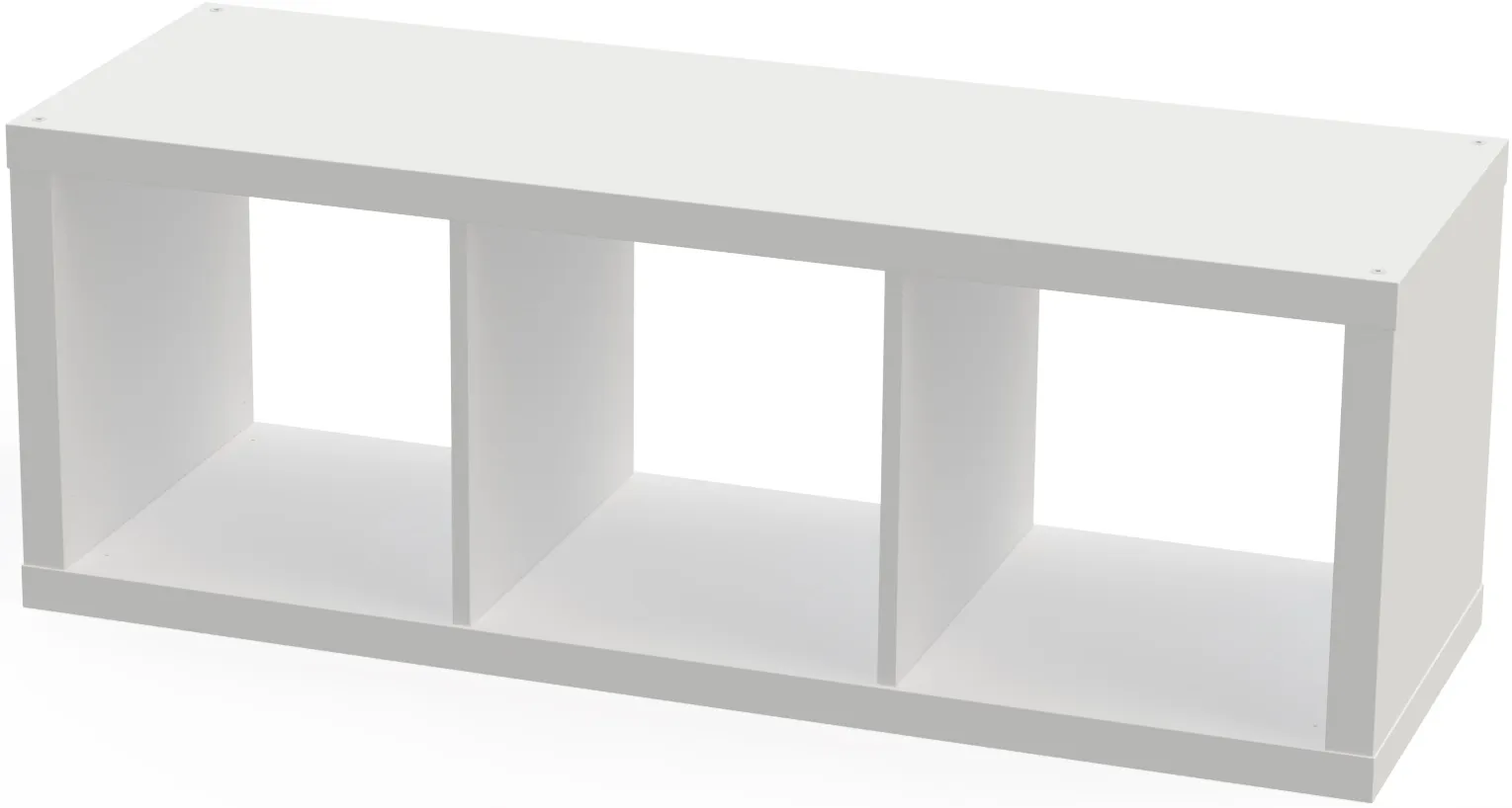 Полка Фора 3 белая