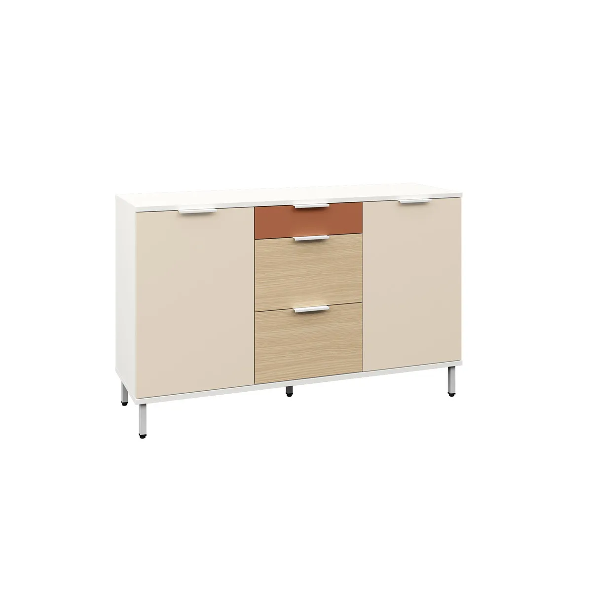 Комод Марвэл 16.234.02 Белый шагрень Комод Марвэл 16.234.02 Белый шагрень